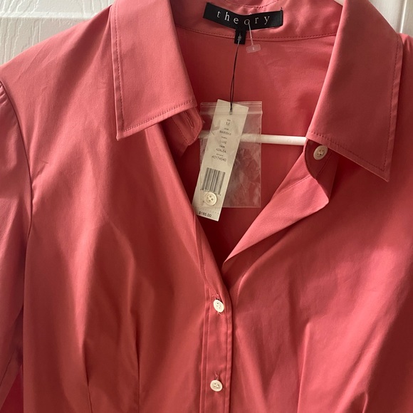 Theory NWT button down shirt blouse - Picture 5 of 5